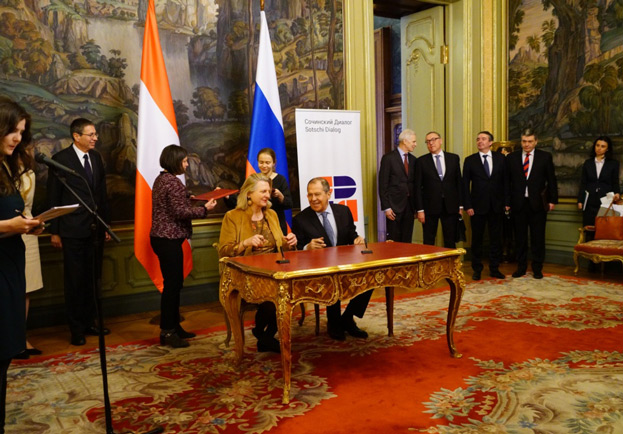 Joint declaration on the establishment of the Russian-Austrian Civil Society Forum "Sochi Dialogue»