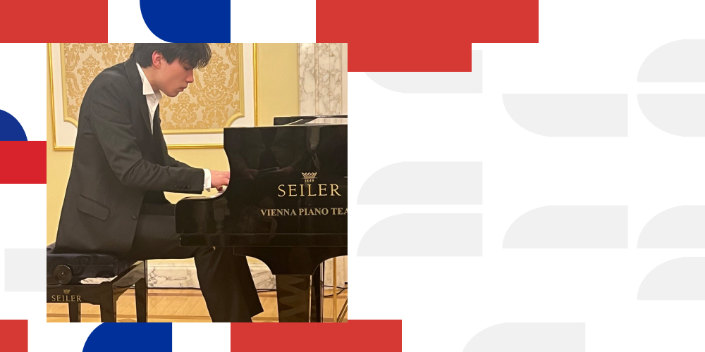 Concert of Russian-Chinese pianist E. Wong at the Russian Embassy in Austria