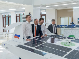 President of the Association of European Chambers of Commerce and Industry Christoph Leitl visited Peter the Great St. Petersburg Polytechnic University.